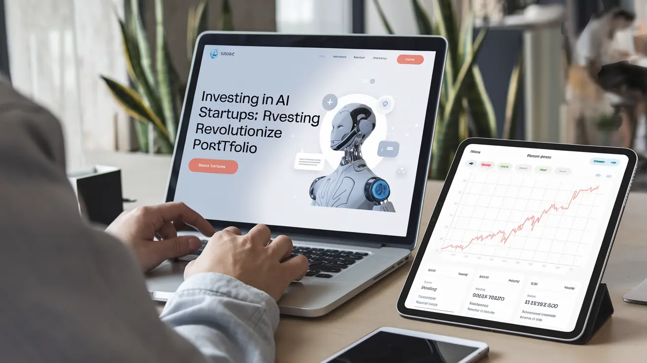 Infographic detailing the benefits and strategies of AI investment, featuring charts and technology icons.