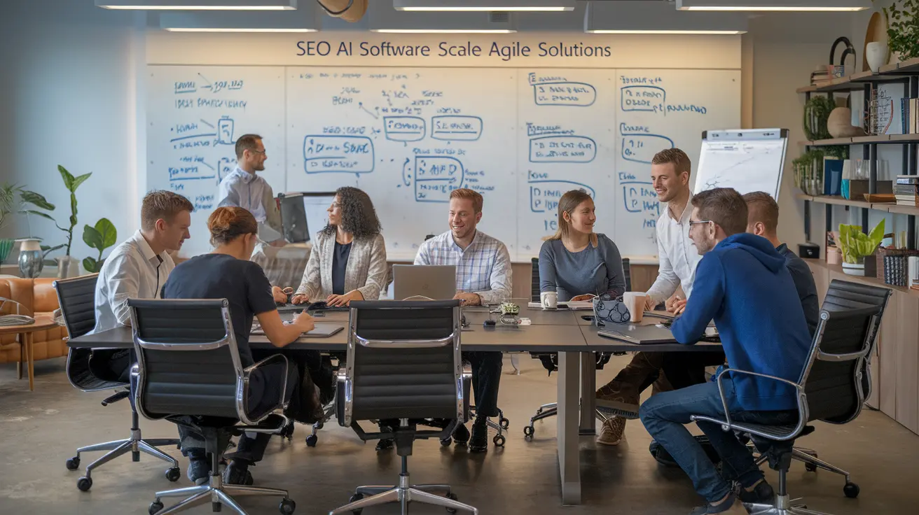 SEO AI Software Scale Agile Solutions: AI-powered SEO software scaling agile solutions for businesses.