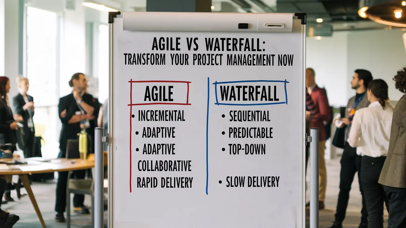 Agile vs Waterfall: Comparing Iterative and Sequential Project Management Methodologies.