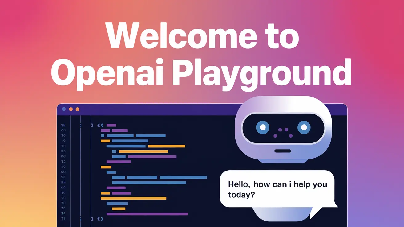 Screenshot of the OpenAI Playground interface showcasing code input and output sections for natural language processing experiments.