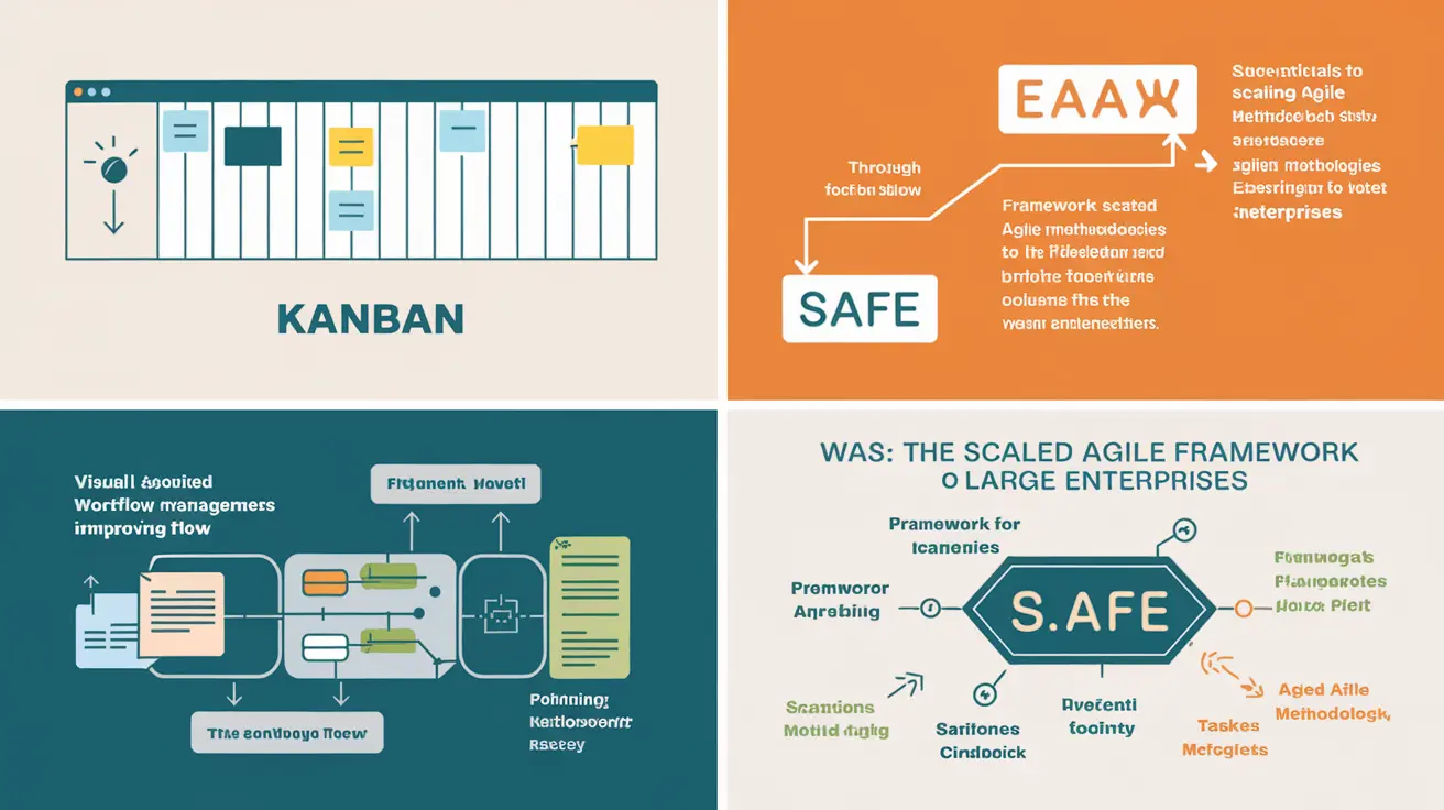 Scaled Agile Framework Add New Ideas to Kanban: A diagram illustrating the integration of new ideas into the Kanban methodology.